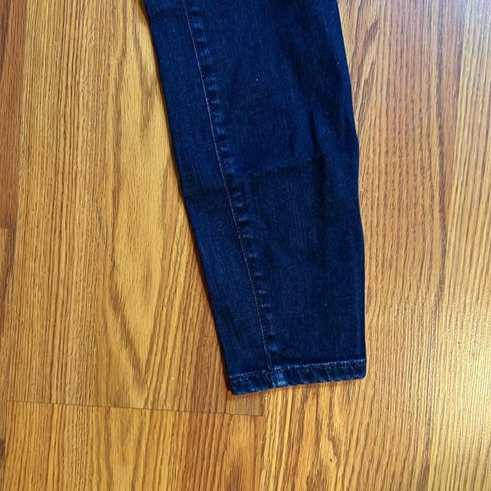 Ann Taylor - Navy Blue High-Waisted Women's Jeans - Picture 3 of 7